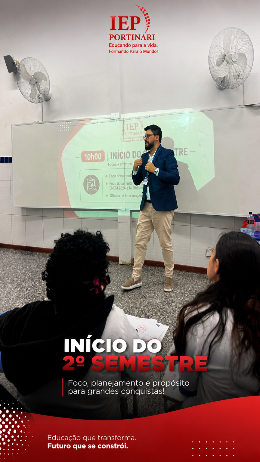 Abertura de semestre e formação pedagógica